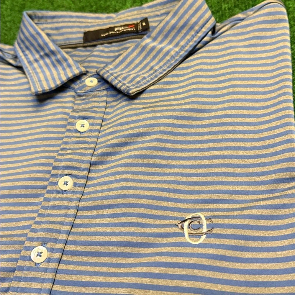 RLX by Ralph Lauren Polo from Oakmont Country Club! (Black & White / Size XL) - Picture 3 of 7